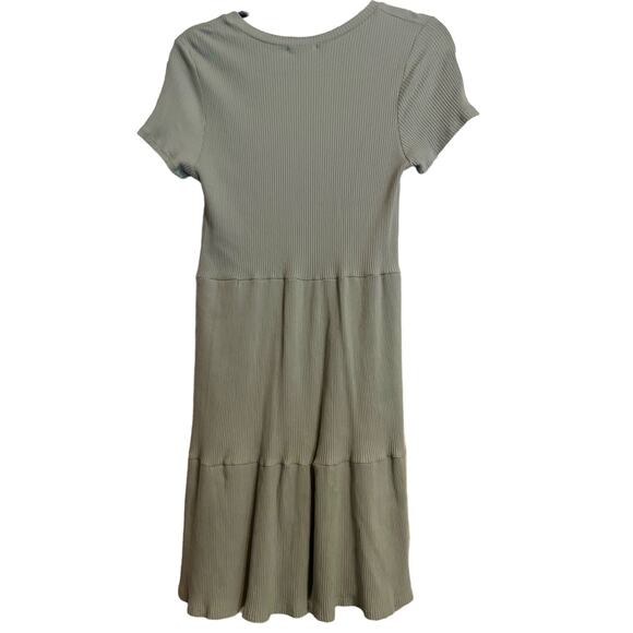 EUC Rolla Coster Green Tiered Dress Size Large - Picture 2 of 5